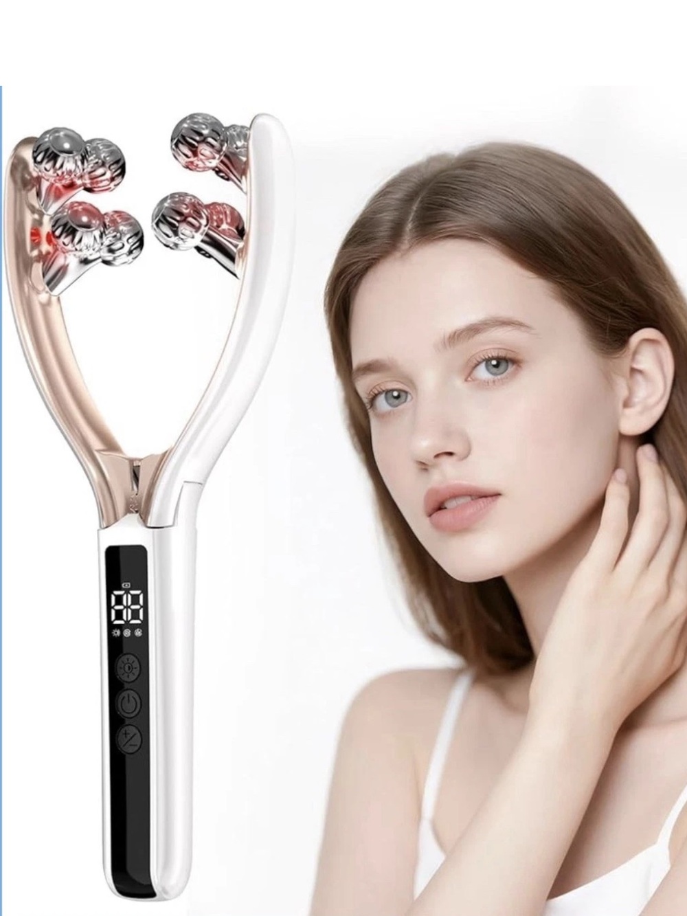 Facial & Body Massager Shaper Slimmer Korean Skin Care Lymphatic Drainage Beauty